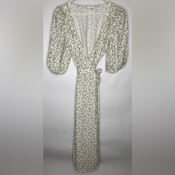 Reformation Mint Linen Dress - Picture 3 of 17